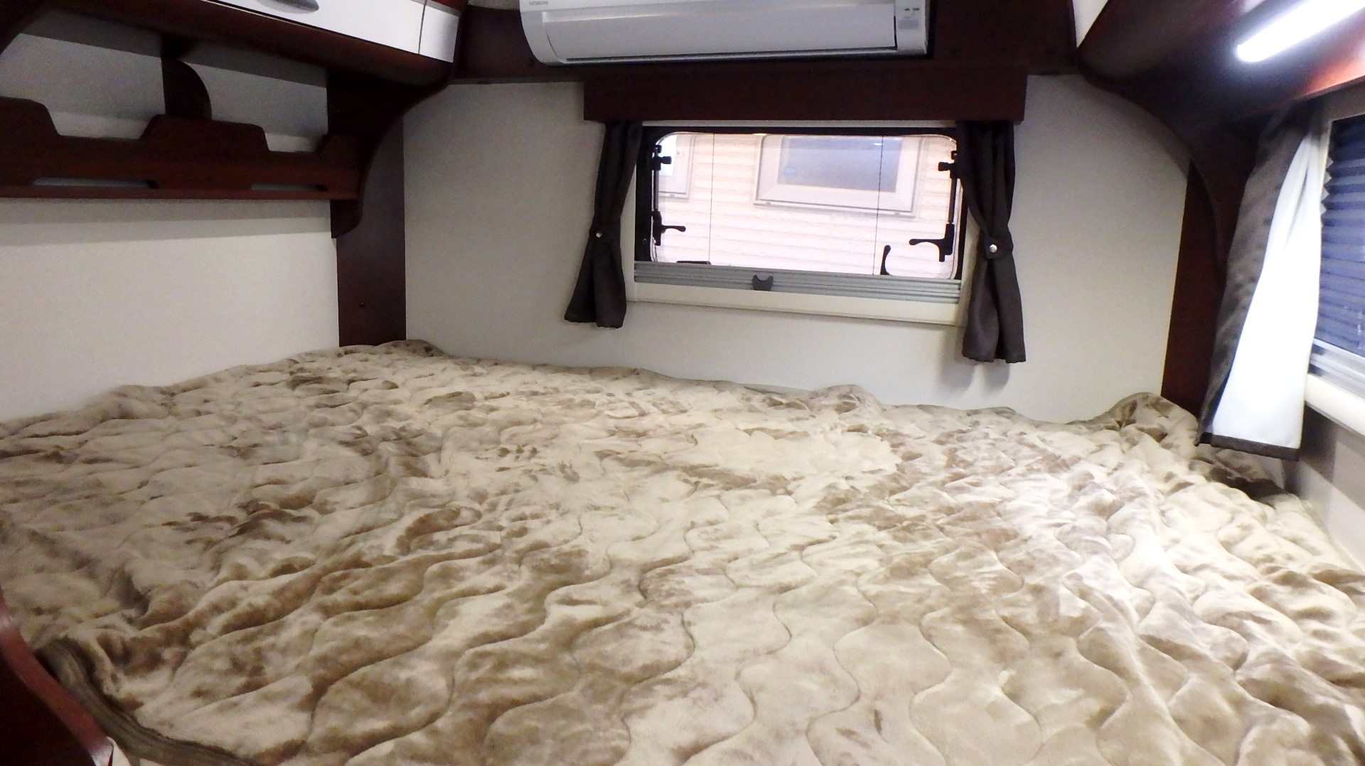 常設ダブルベッド